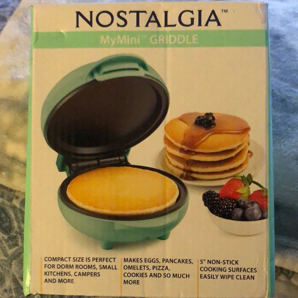 Nostalgia mini griddle
